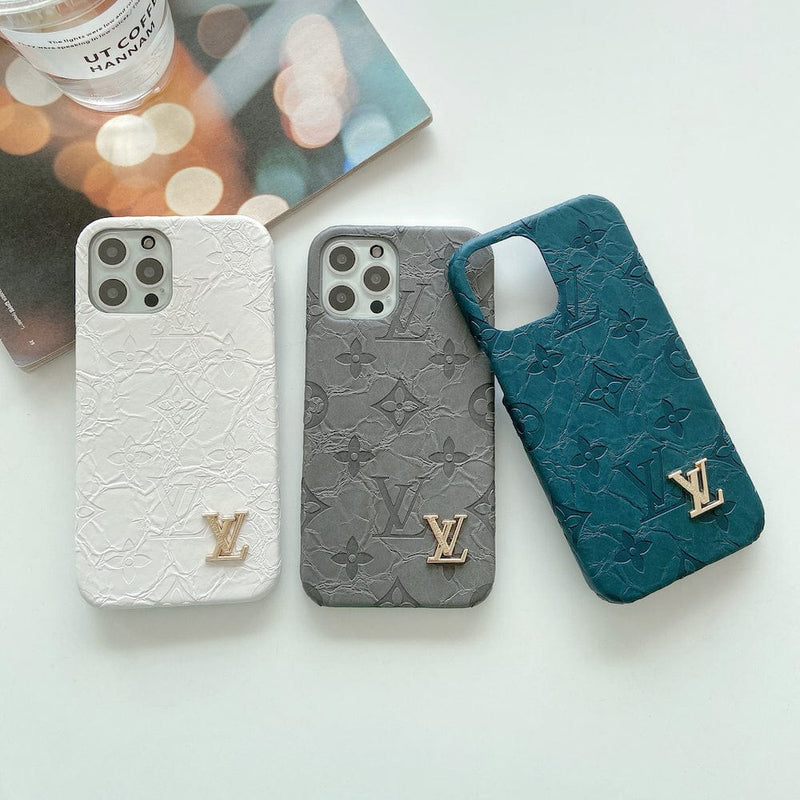 Leather Folio Louis Vuitton And Gucci iPhone Case + FREE AIRPODS PRO C -  HypedEffect