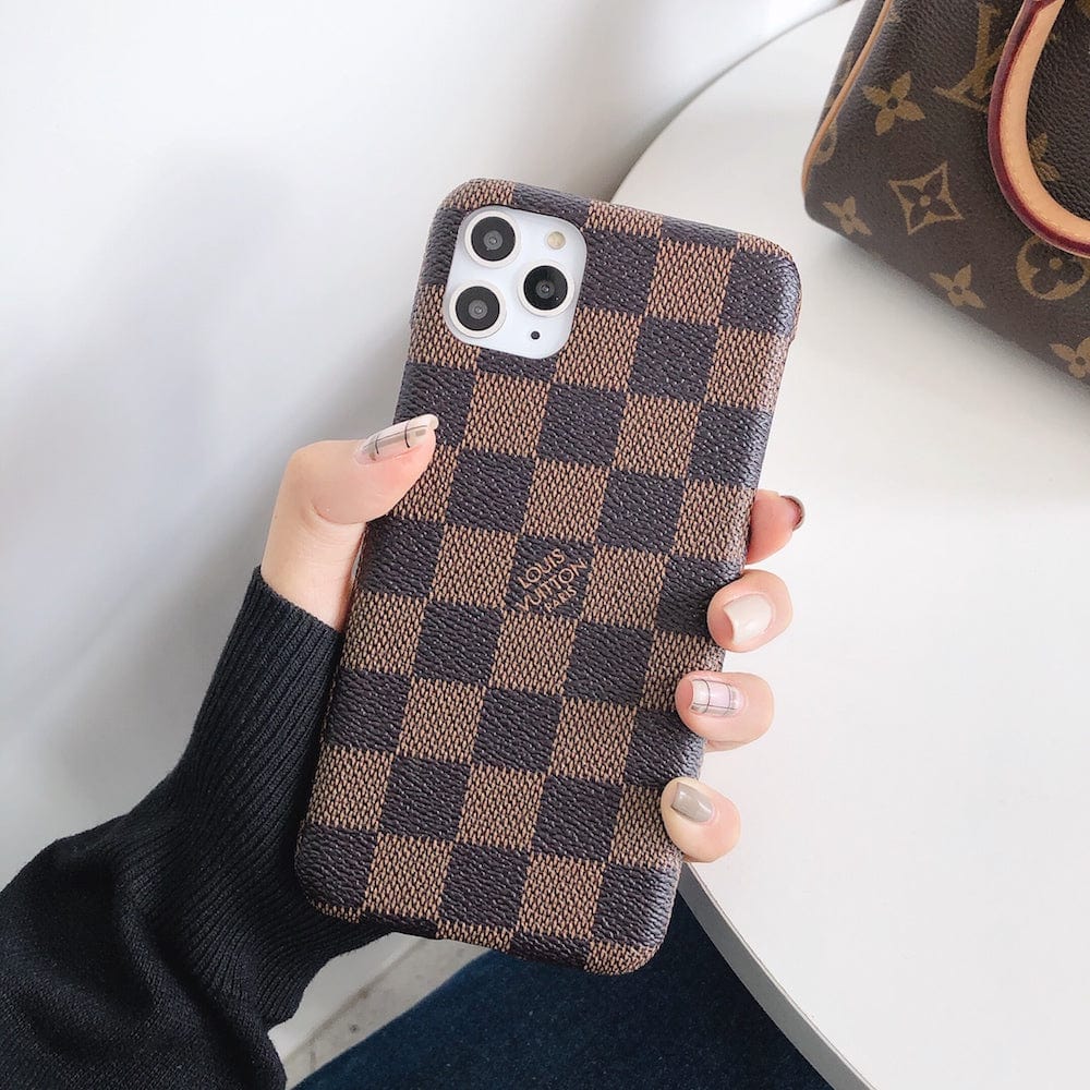 Louis Vuitton And Gucci Double Card Holder iPhone 14 Case - HypedEffect