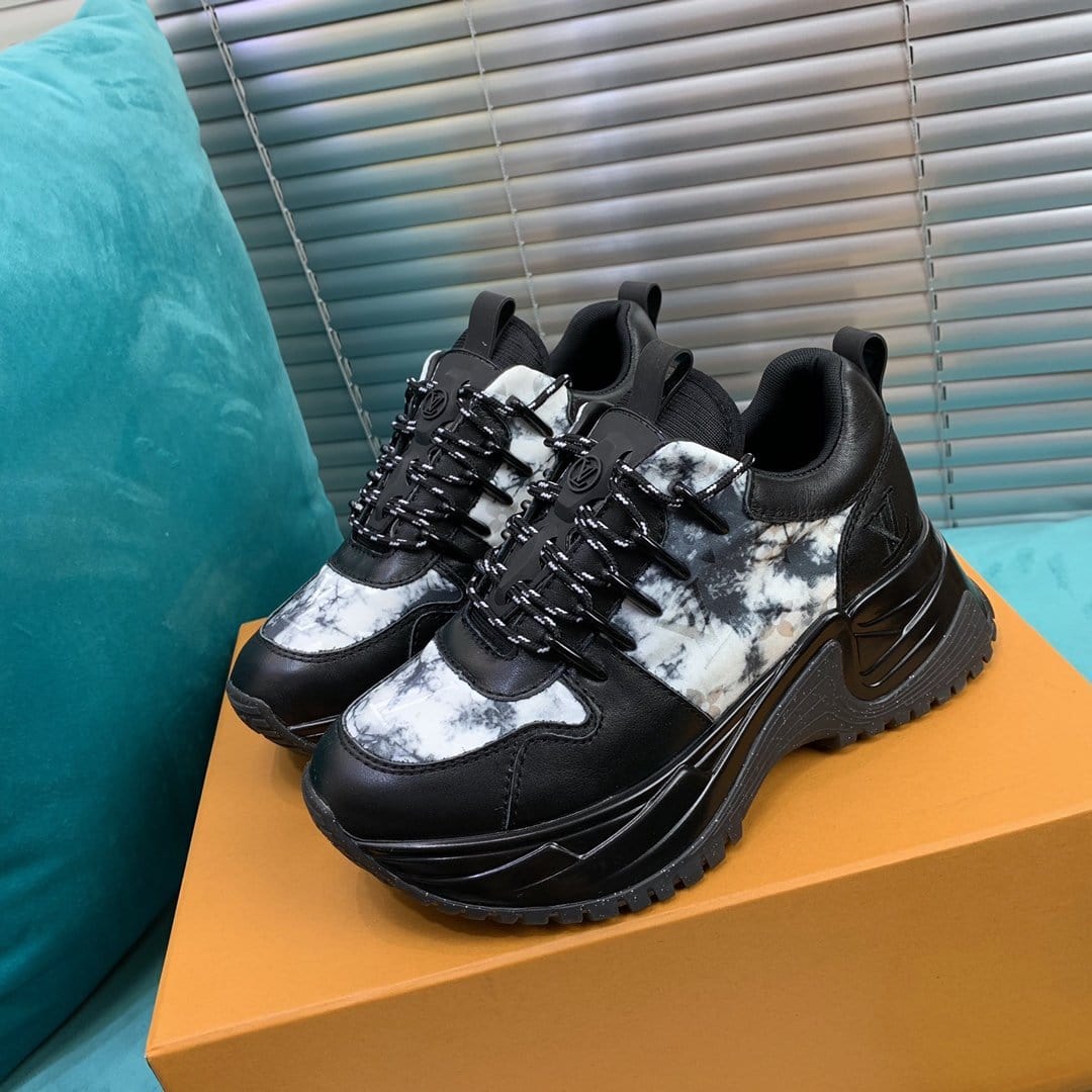 High Top Black Louis Vuitton Sneakers - HypedEffect