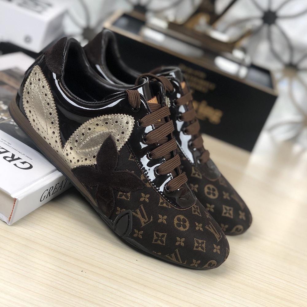 Louis Vuitton Run Away Black Suede Sneakers - HypedEffect