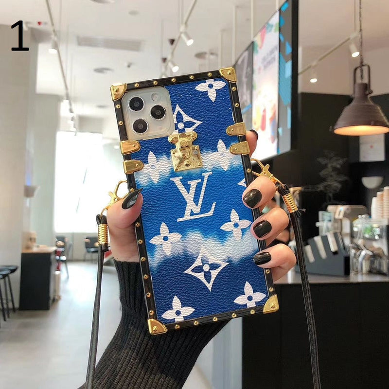 Latest Leather Louis Vuitton iPhone 15 Case - HypedEffect