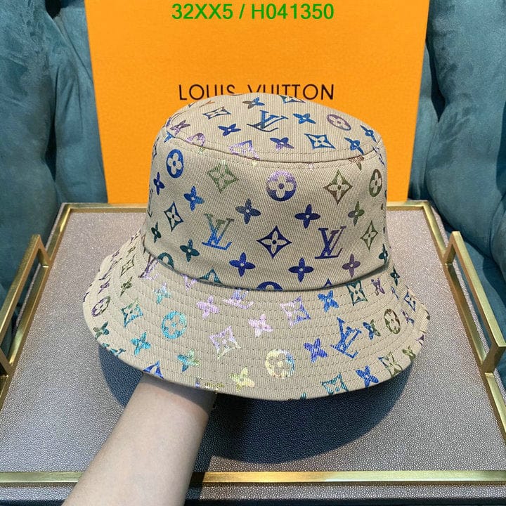 Louis Vuitton, Accessories, Vandy The Pink Louis Vuitton Sherpa Bucket Hat  White Black