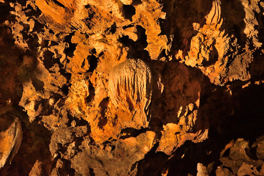 Stalactite in the Katafyki cave