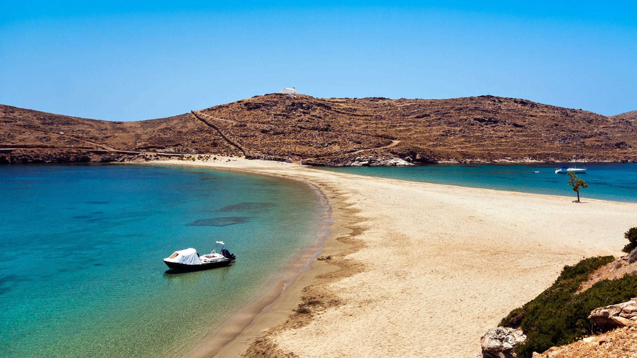 Κυθνος Παραλια Κολωνα - Kythnos Kolona Beach