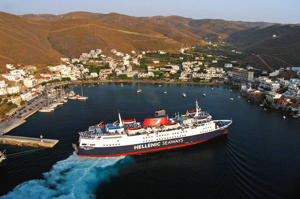 ferry boat to Kythnos