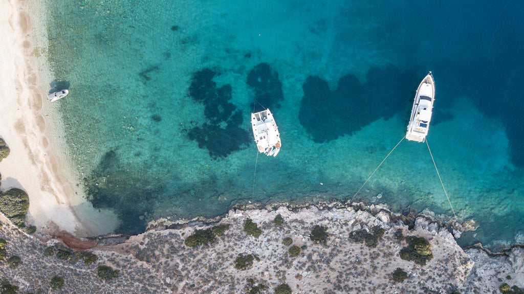 Aerial Beach Photo in Kythnos