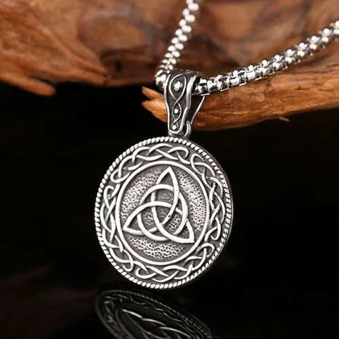Celtic Trinity Love Knot Pendant Necklace
