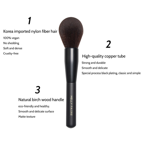 Even application of makeup Powder Brush#5002 details