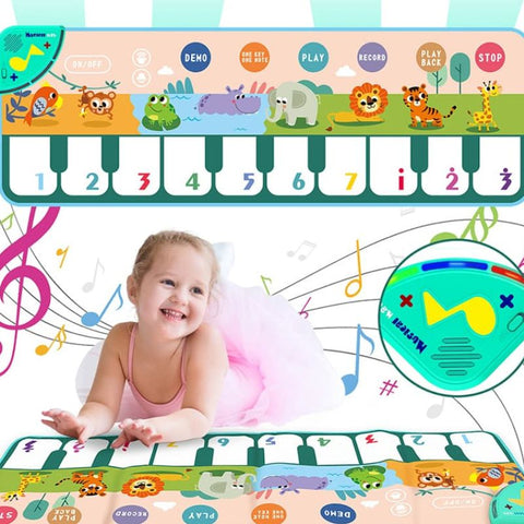 Tapete Musical para Bebês, Teclado Piano, Instrumento Musical