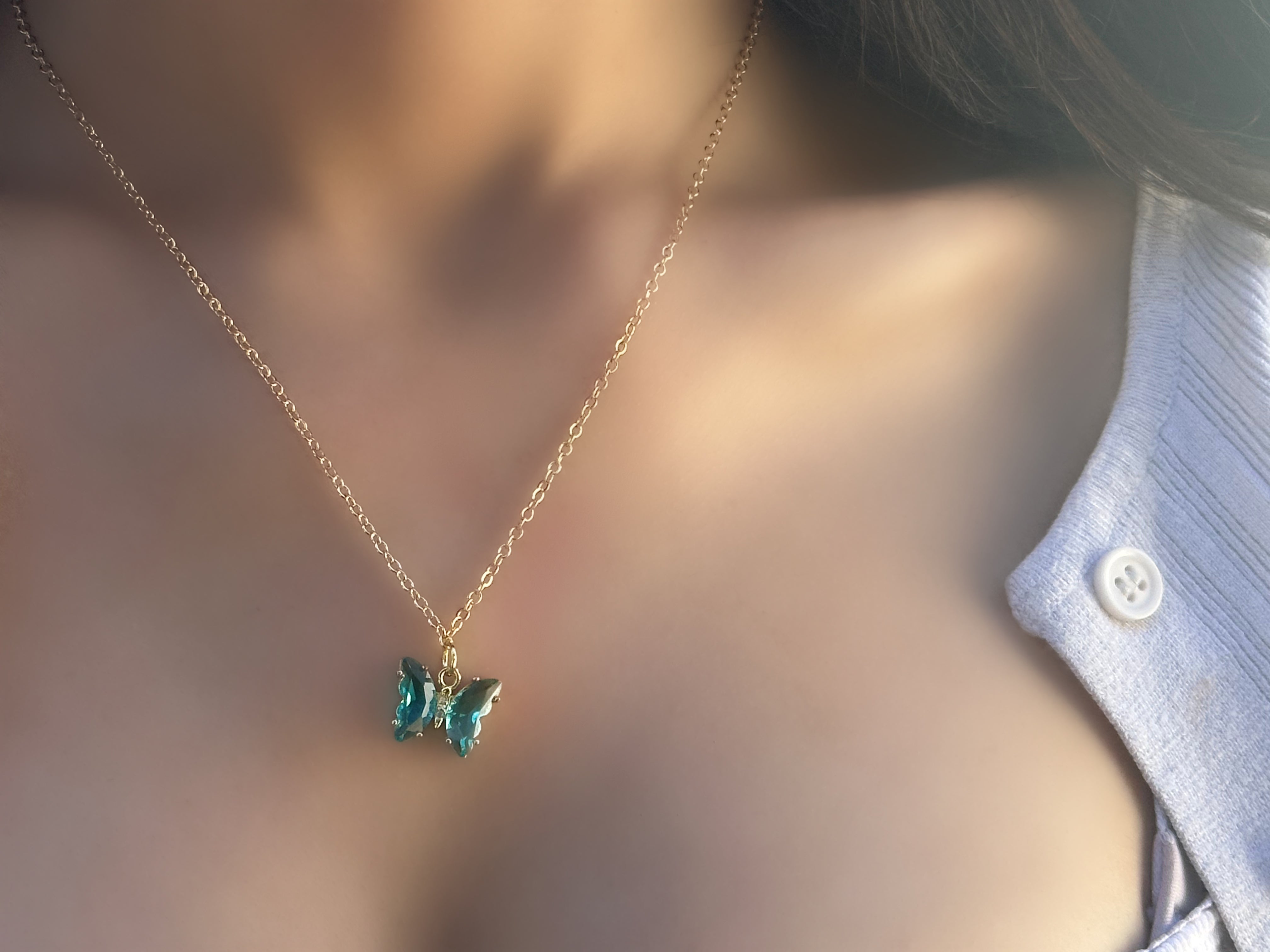 Ruth Butterfly Necklace