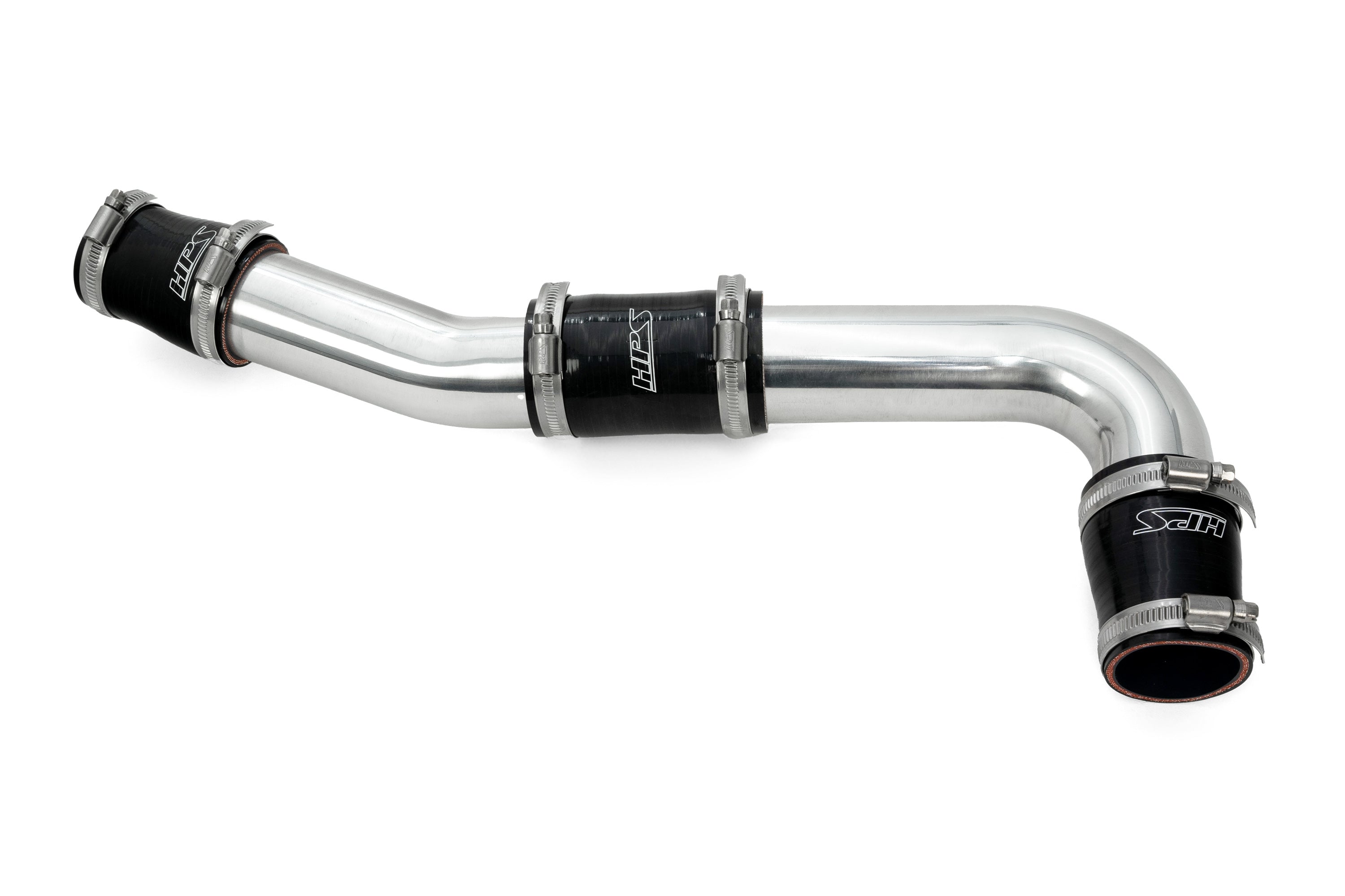 HPS Performance Intercooler Charge Pipe Kit (Cold Side), Polished, 17-166P