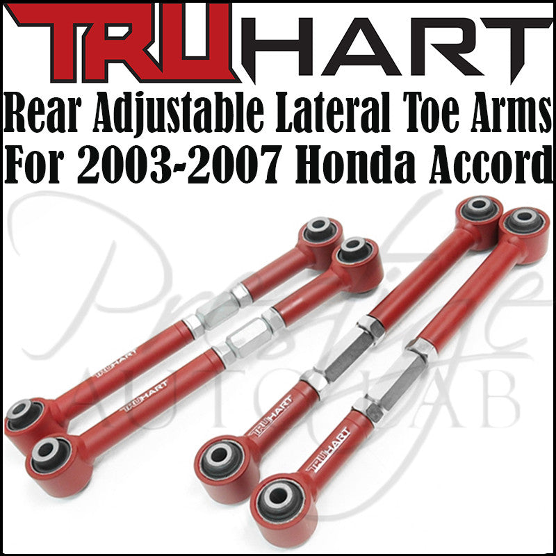 Truhart Adjustable Rear Lateral Toe Arms Kit For 2004-2008 Acura