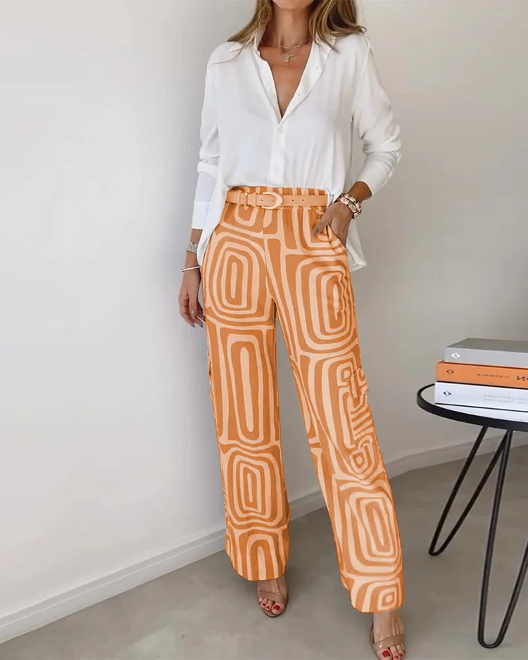 Product Image for Heidi-Mode | Stilvolles Zweiteiliges Satz für Damen, Orange / M / S