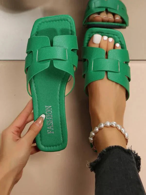 Product Image for Heidi-Mode | Bequeme Damen H Sandalen, Grün / 40