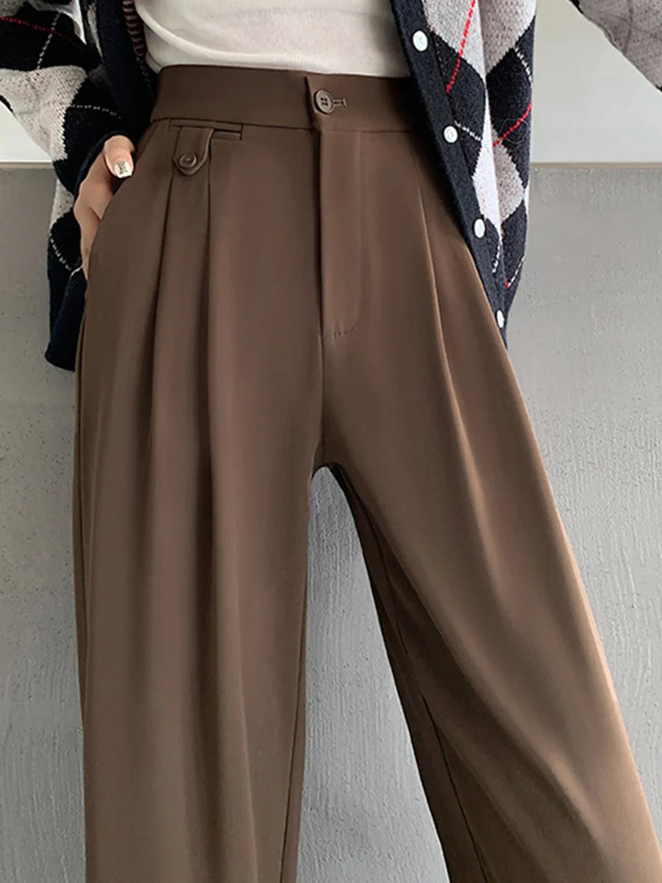 Product Image for Heidi-Mode | Hosen mit weitem Bein Hosen, XXL / Längere kaffe