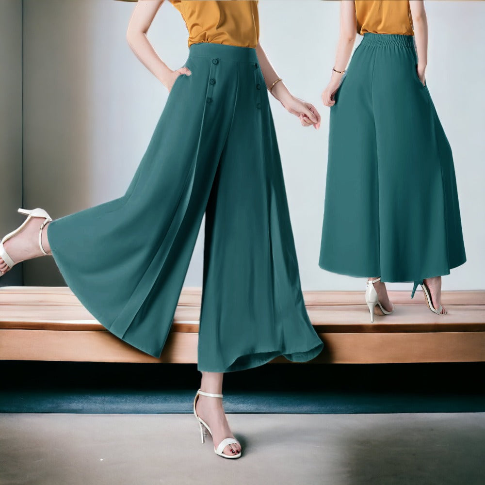 Product Image for Heidi-Mode | Luftige Weite Damenhose, Schwarz / 2XL