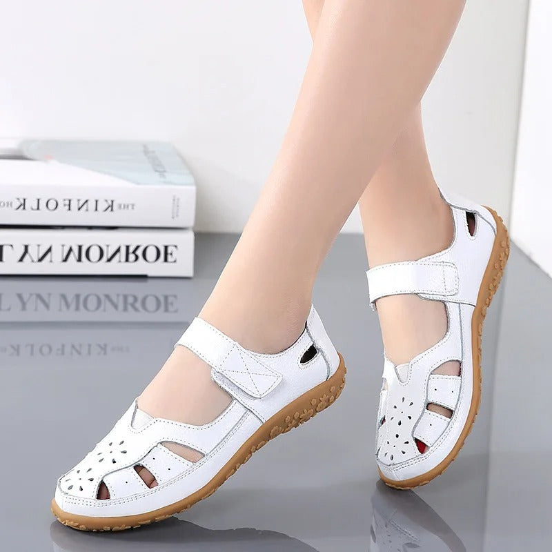 Product Image for Heidi-Mode | Moderne und bequeme Sandalen mit geschlossener Spitze, Braun / 40