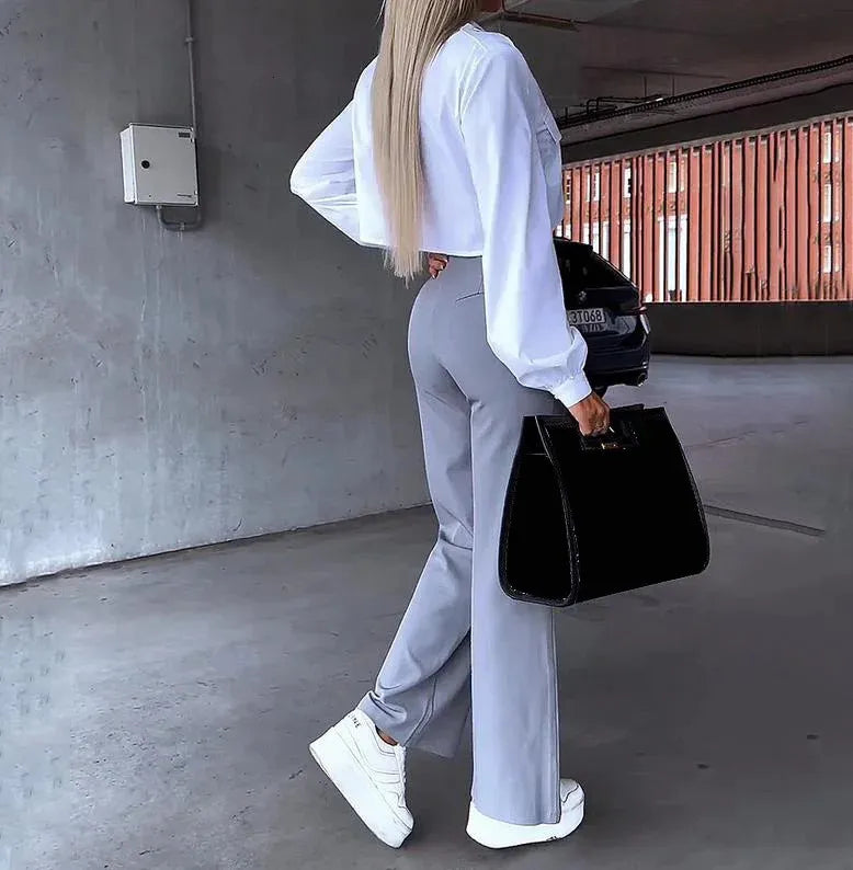 Product Image for Heidi-Mode | Kurzblazer und gleichfarbige Hose, Grau / S