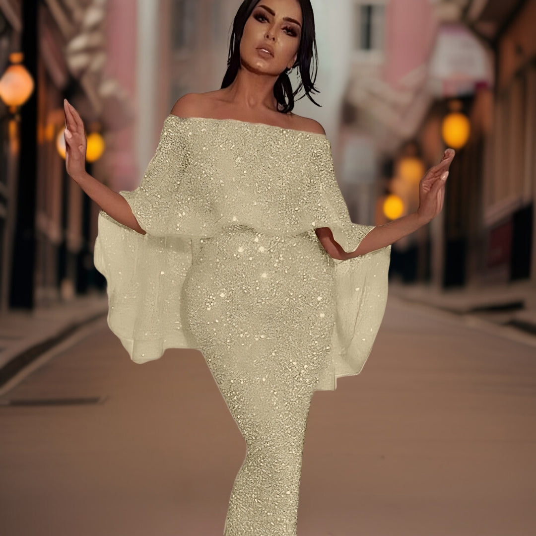 Product Image for Heidi-Mode | Hochwertiges Abendkleid, Gold / 3XL