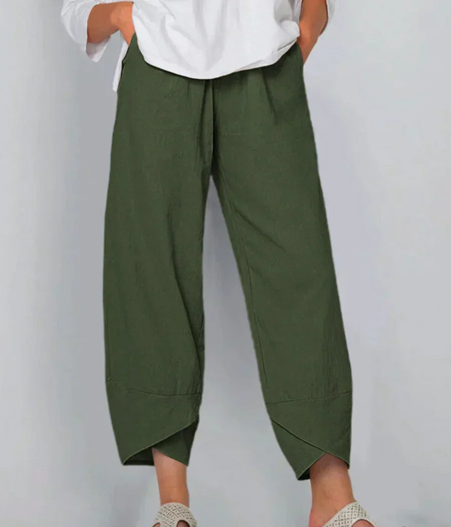 Product Image for Windproof Elegance Hose, die Sie vor Wind und Wetter schützt und dabei immer stilvoll aussieht, Grün / XXL