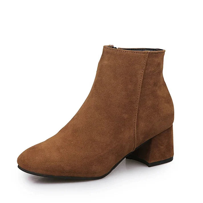 Product Image for Heidi-Mode | Damen Wildleder Stiefeletten, Braun / 40