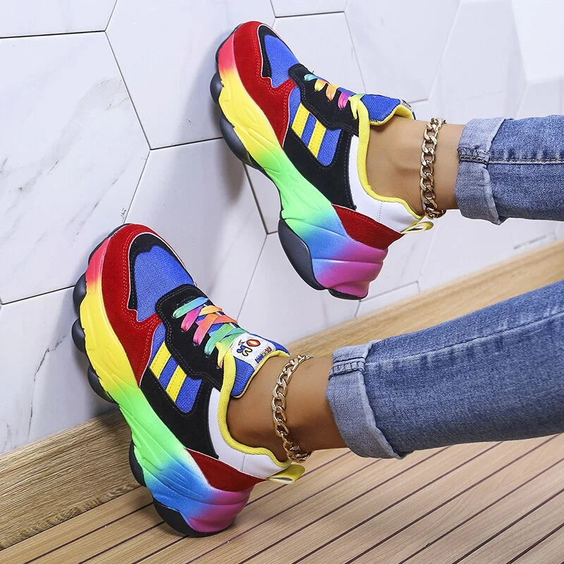 Product Image for Bunte orthopädische Turnschuhe mit Stil, Blau / 41