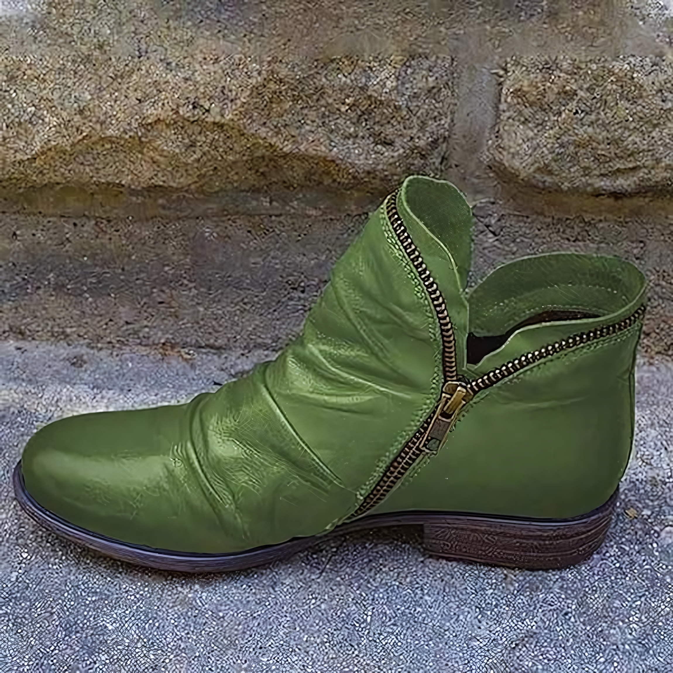 Product Image for Heidi-Mode | Easy Go Knöchelstiefel, GRÜN / 11 AU (42 EU)