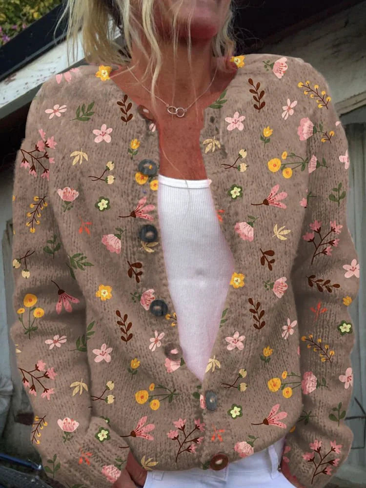 Product Image for Heidi-Mode | Weste mit Blumenmuster, Alternativ 5 / 4XL