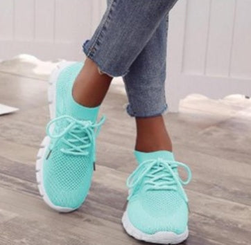 Product Image for Heidi-Mode | Atmungsaktive Damensportschuhe mit Flachem Design aus Veganem Material, himmelblau / 37