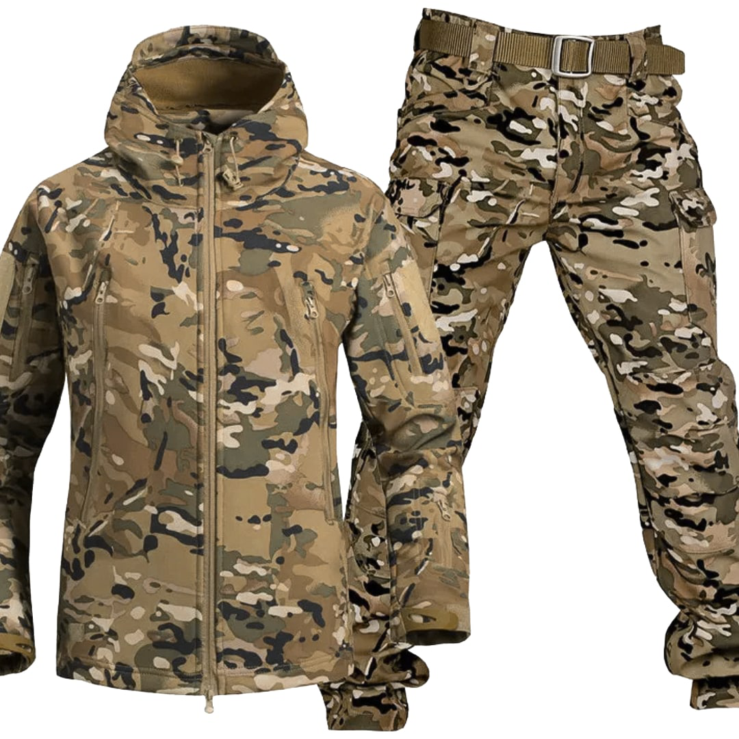 Product Image for Heidi-Mode Militärische Outdoor-Taktische Jacke und Hose, Camo / 2XL