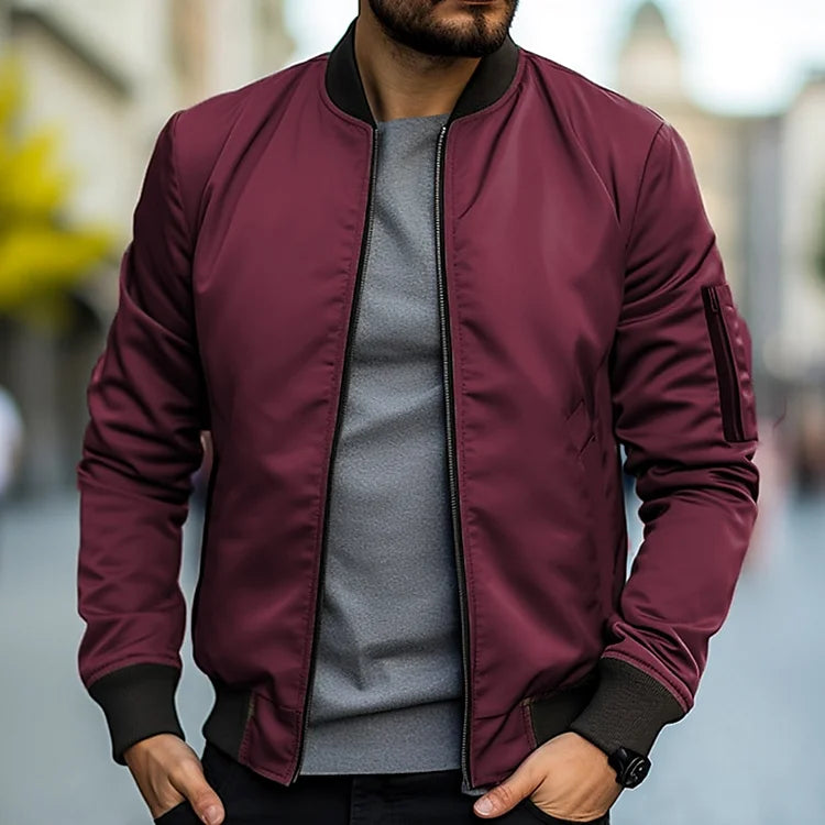 Product Image for Heidi-Mode | Sommerjacke - Atmungsaktiv und Leicht - Perfekt für Freizeit und Elegant, Bordeaux / XL