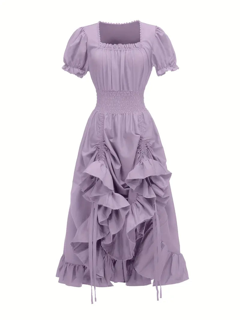 Product Image for Puffärmeliges Kleid Faschingskostüme Damen, Blau / S