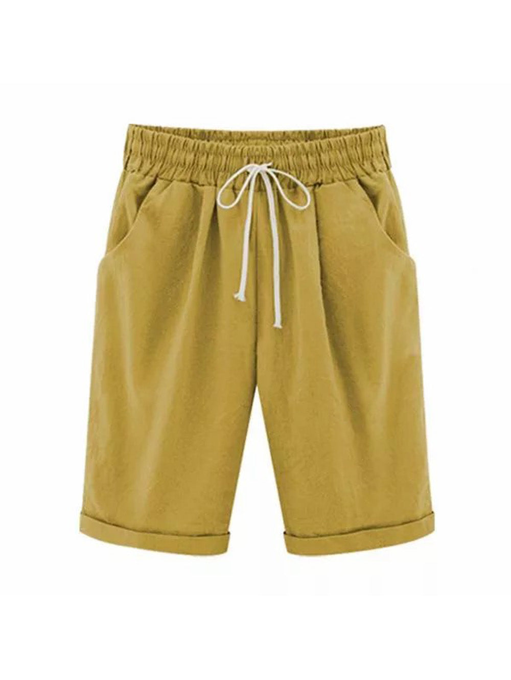 Product Image for Heidi-Mode | Komfort Kurze Sommerhose, Gelb / M