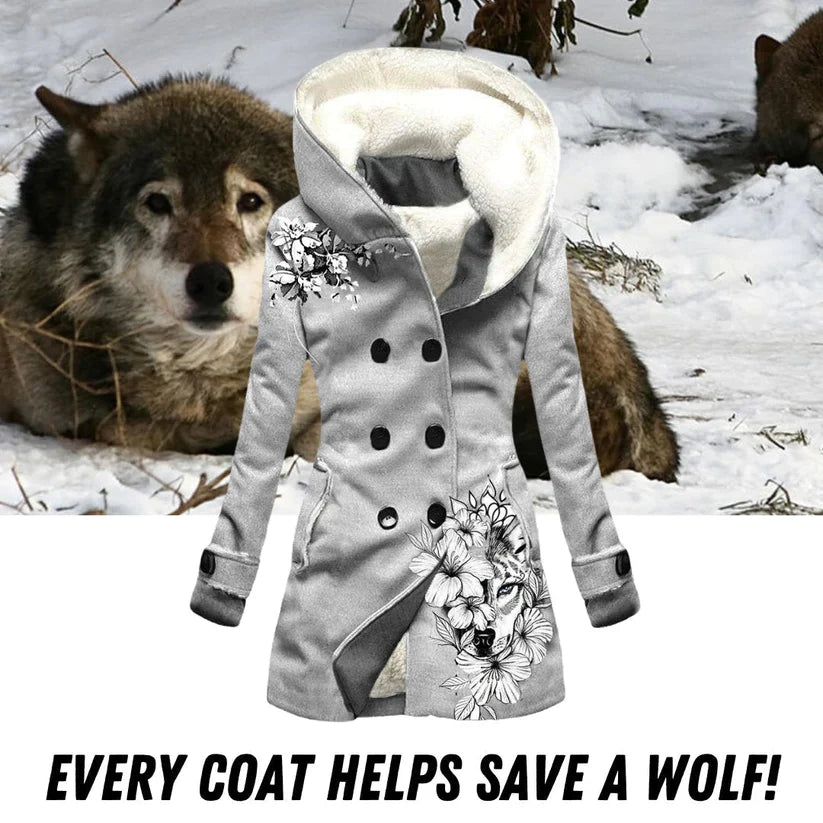 Product Image for Heidi-Mode | Modieus Gevoerde Winterjas, Grijs / XL