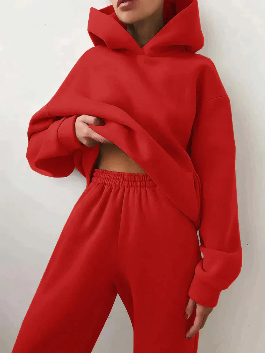 Product Image for Heidi-Mode | Zwei Teile Jogginganzug, Rot / 2XL