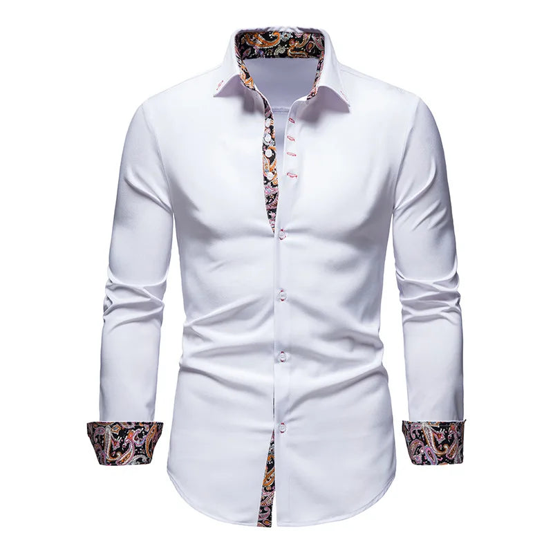 Product Image for Heidi-Mode - Kombiniere Shirts mit Paisleydruck, Weiß / L