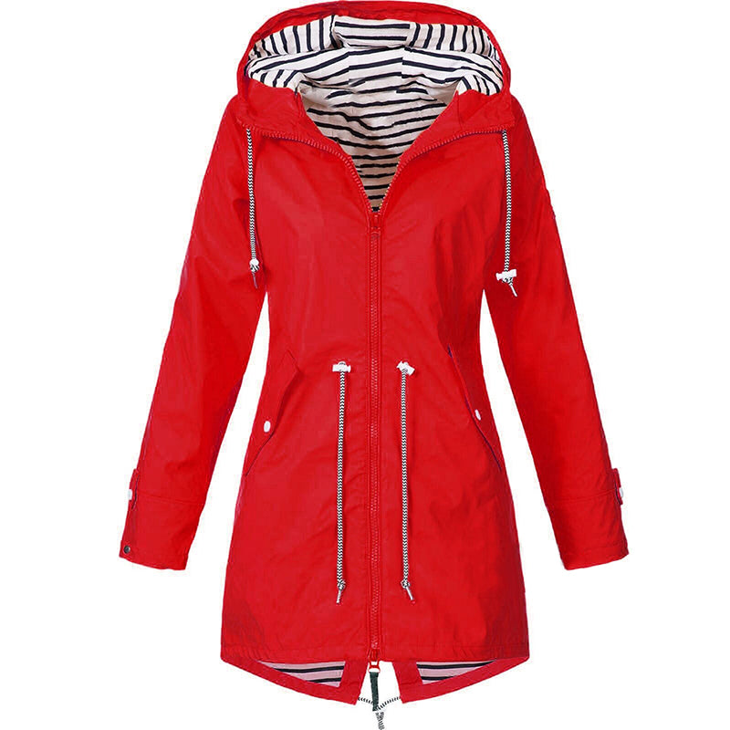 Product Image for "Fleur" - Mackintosh inspiriert von Paris, Rot / 2XL