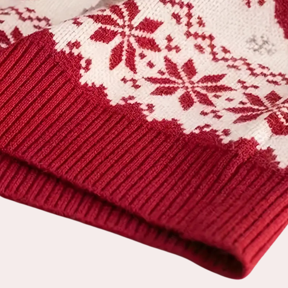 Product Image for Heidi-Mode | Raffinierter Weihnachtspulli Für Damen, Rot / L