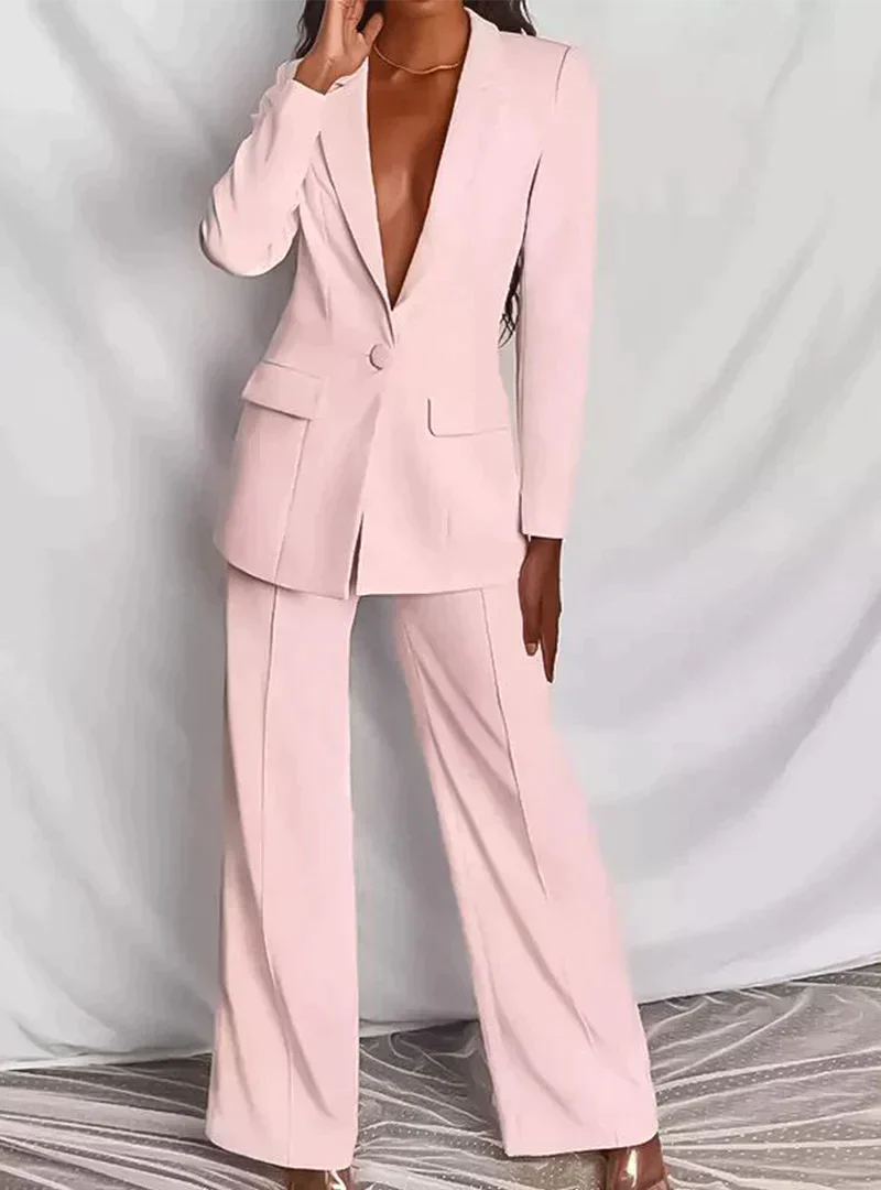 Product Image for Damen Anzug Set, Rosa / XS