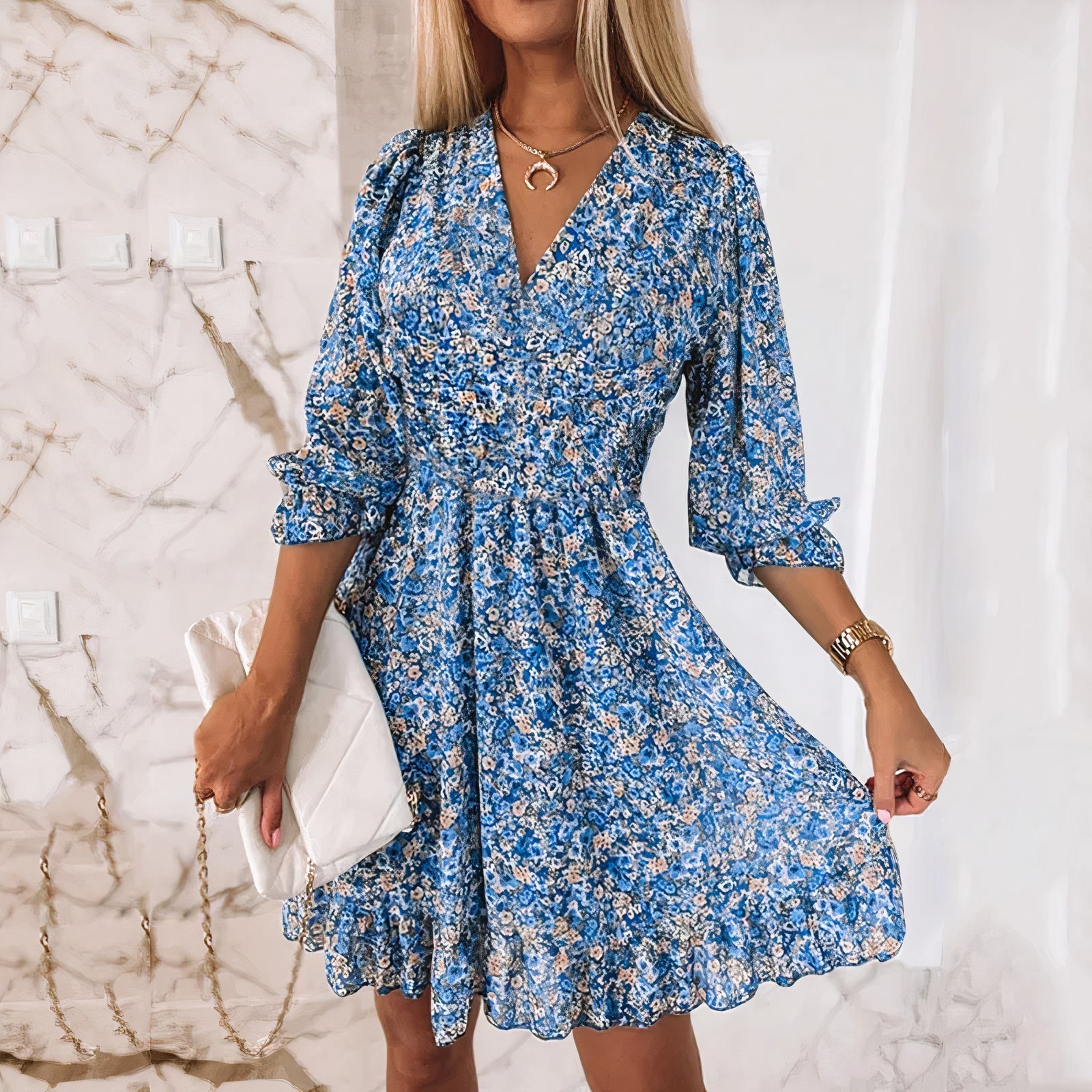 Product Image for sommerkleid - Leonie, Blau / S