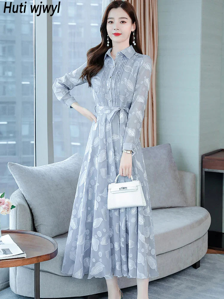 Product Image for Herfst Roze Jurk met Lange Mouwen voor een Stijlvolle Look in 2024!, Champagne / XL
