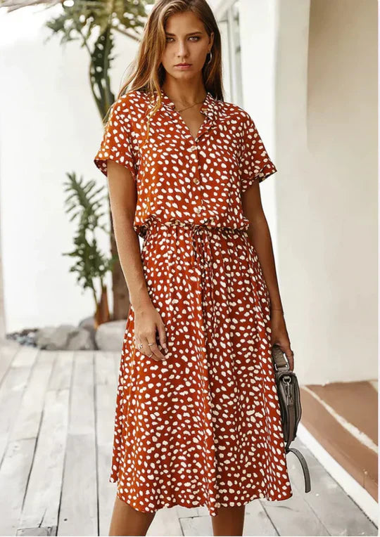 Product Image for Heidi-Mode | Vintage Sommerkleid, Orange / XL