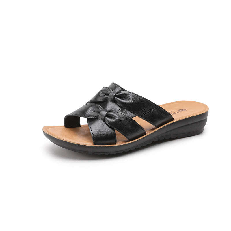 Product Image for Femme Komfort Slide Sandalen Heidi-Mode, Schwarz / 42