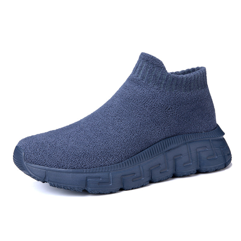 Product Image for Herren Slip-On Elastische Knöchel Stiefeletten Heidi-Mode, Blau / 36