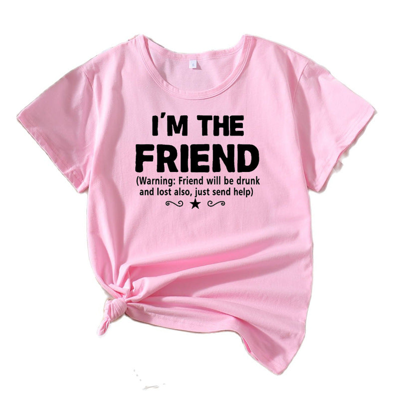 Product Image for Frauen Casual Komödie Grafik T-Shirt Heidi-Mode, Rosa / XXXL