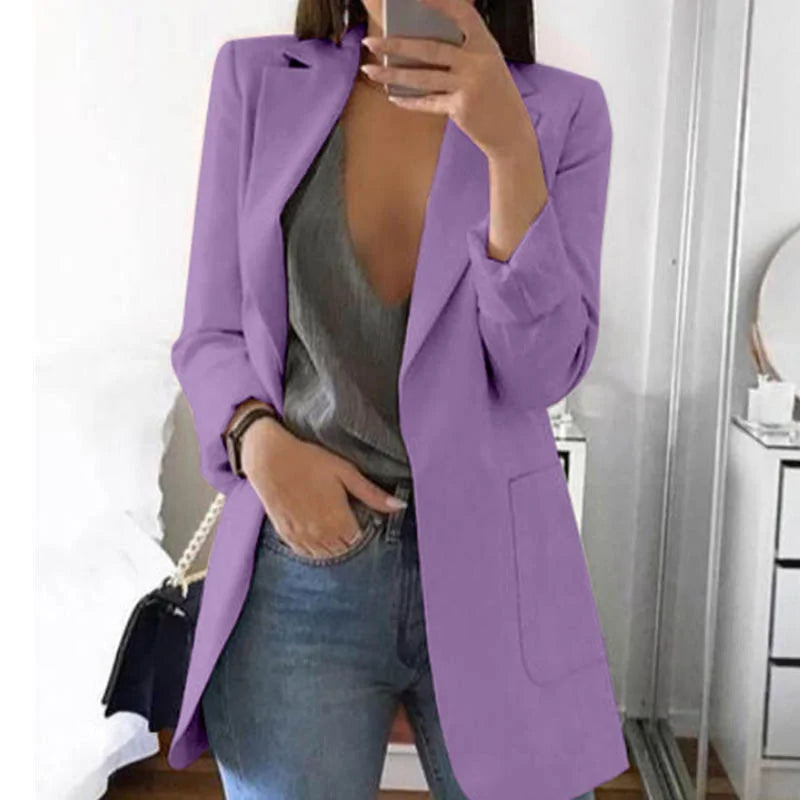 Product Image for Heidi-Mode | Stilvolle Streetwear Blazer, Lila / L