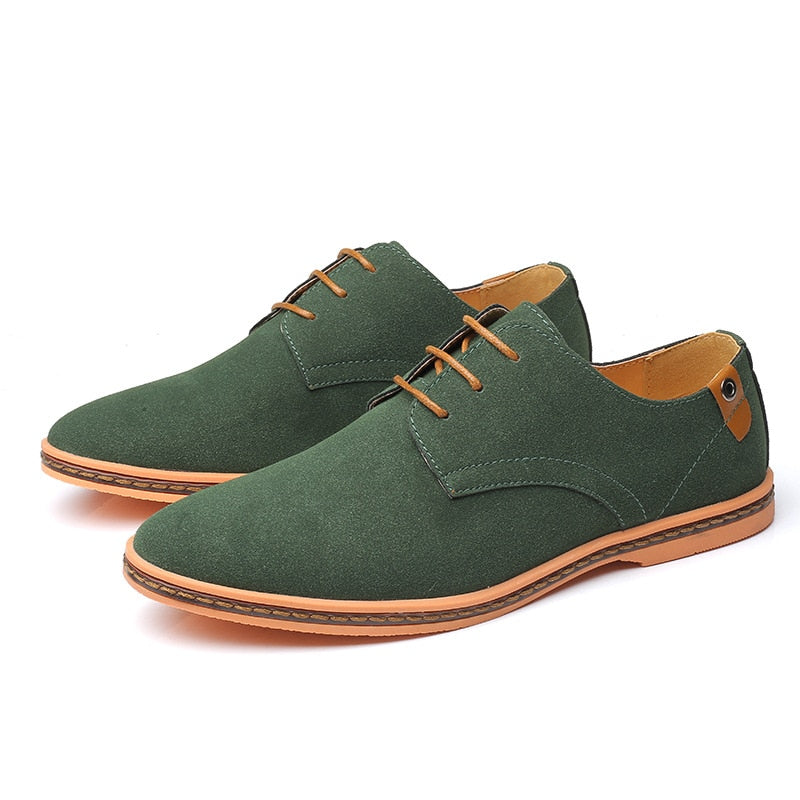 Product Image for Heidi-Mode | Bequeme Wildlederschuhe mit Rutschfester Sohle, Grün / 39