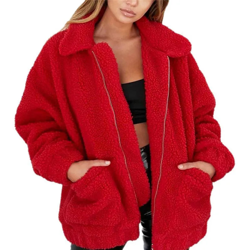 Product Image for Heidi-Mode | Teddy Mantel Damen Faux Fur Elegant Und Warm, Braun / XL