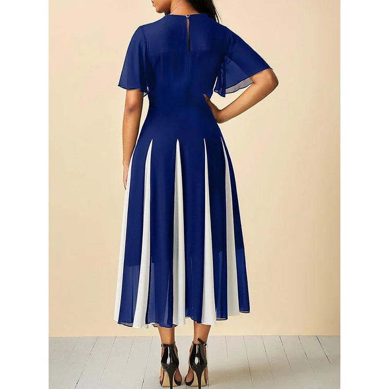 Product Image for Mode Midi Jurk, Paars / XXL