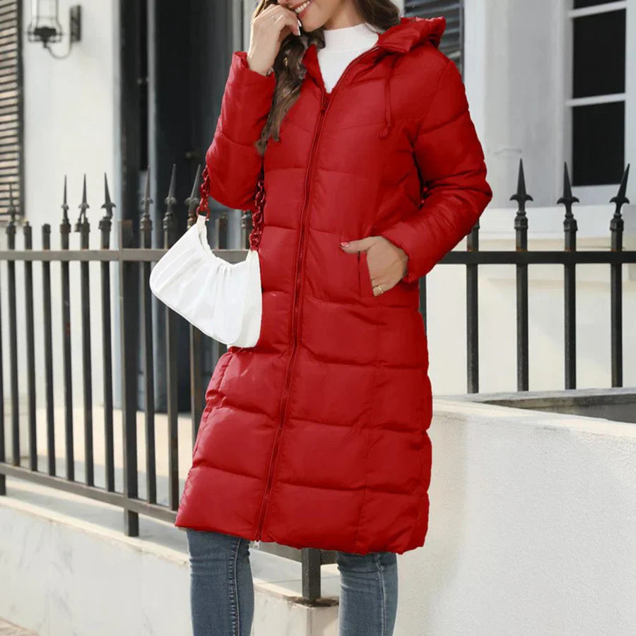 Product Image for Daunenjacke für Damen, Rot / 3XL